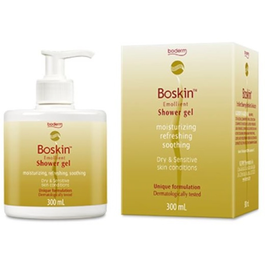 BOSKIN DOCCIA GEL EMOLLIENTE CUOIO CAPELLUTO E PELLE 300 ML BOSKIN DOCCIA GEL EMOLLIENTE CUOIO CAPELLUTO E PELLE 300 ML