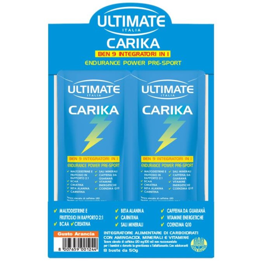 CARIKA ARANCIA 8 BUSTE 50G
