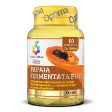 COLOURS OF LIFE FERMENTA PAPAIA PLUS 60 COMPRESSE 1000 MG