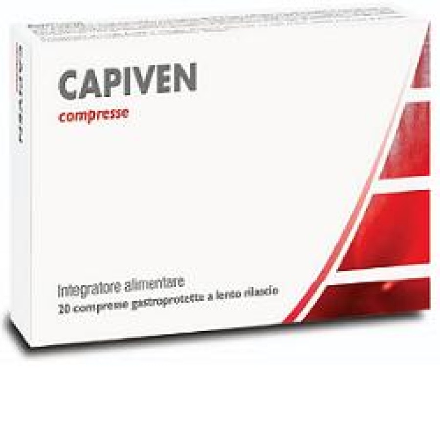 CAPIVEN 20 COMPRESSE GASTROPROTETTE A LENTO RILASCIO CAPIVEN 20 COMPRESSE GASTROPROTETTE A LENTO RILASCIO