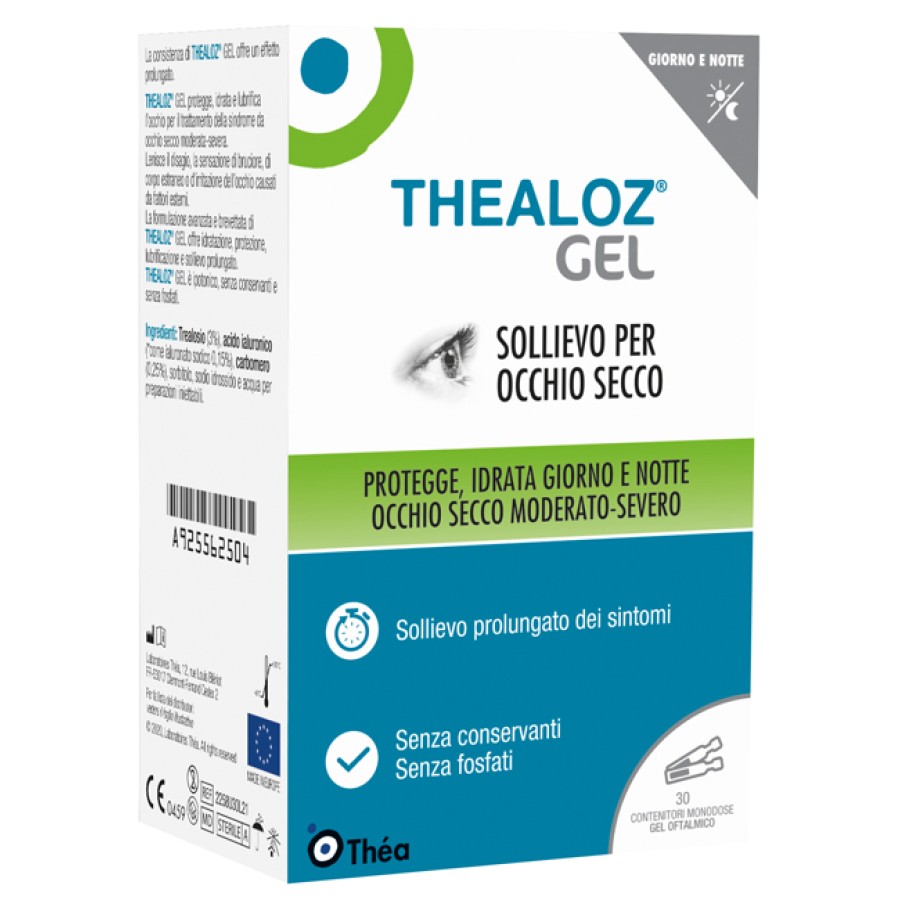 THEALOZ GEL OFTALMICO 30 FLACONCINI MONODOSE 0,4 G THEALOZ GEL OFTALMICO 30 FLACONCINI MONODOSE 0,4 G