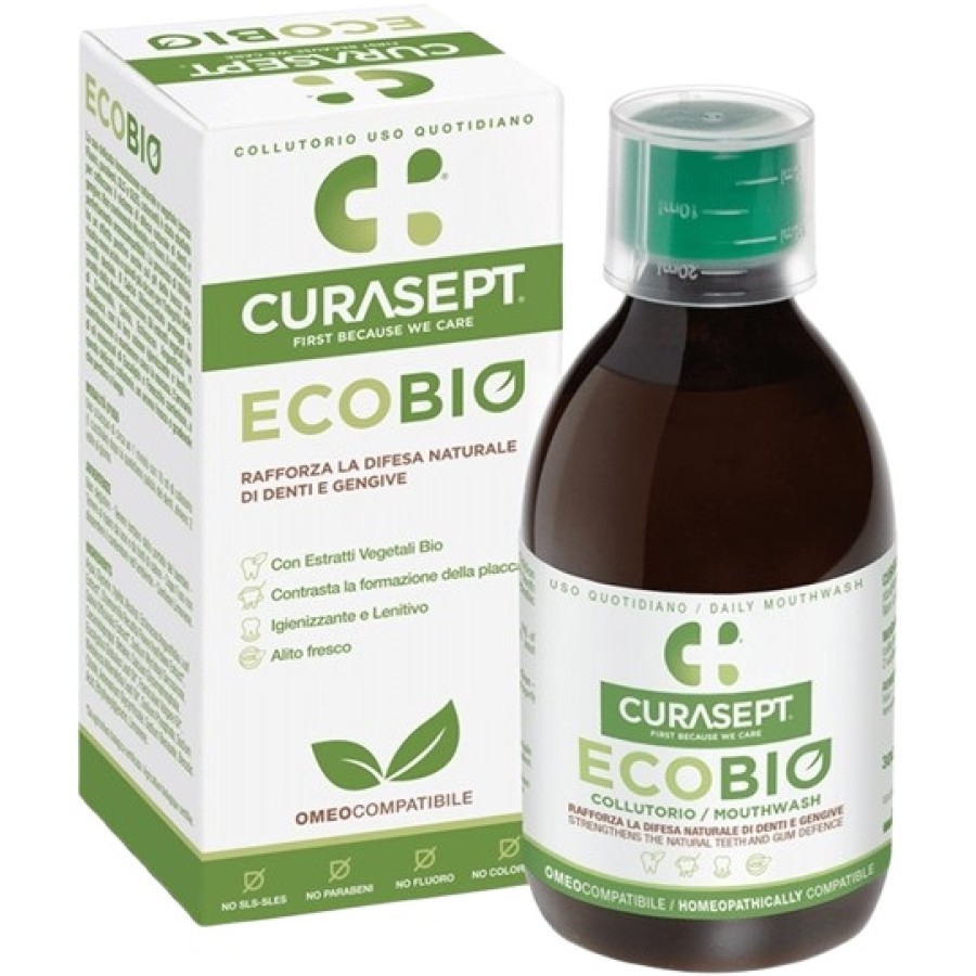 CURASEPT COLLUTORIO ECOBIO 300 ML PHARMADENT CURASEPT COLLUTORIO ECOBIO 300 ML PHARMADENT