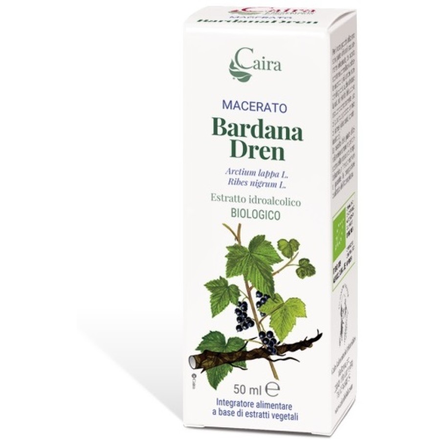 CAIRA BARDANADREN MACERATO IDROALCOLICO BIO GOCCE 50 ML