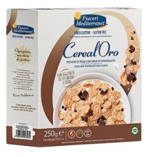 PIACERI MEDITERRANEI CEREALORO FIOCCHI RISO MAIS E CIOCCOLATO 250 G