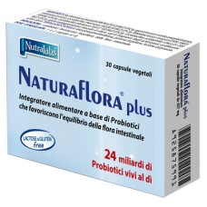 NATURAFLORA PLUS 30 CAPSULE GASTRORESISTENTI 350 MG