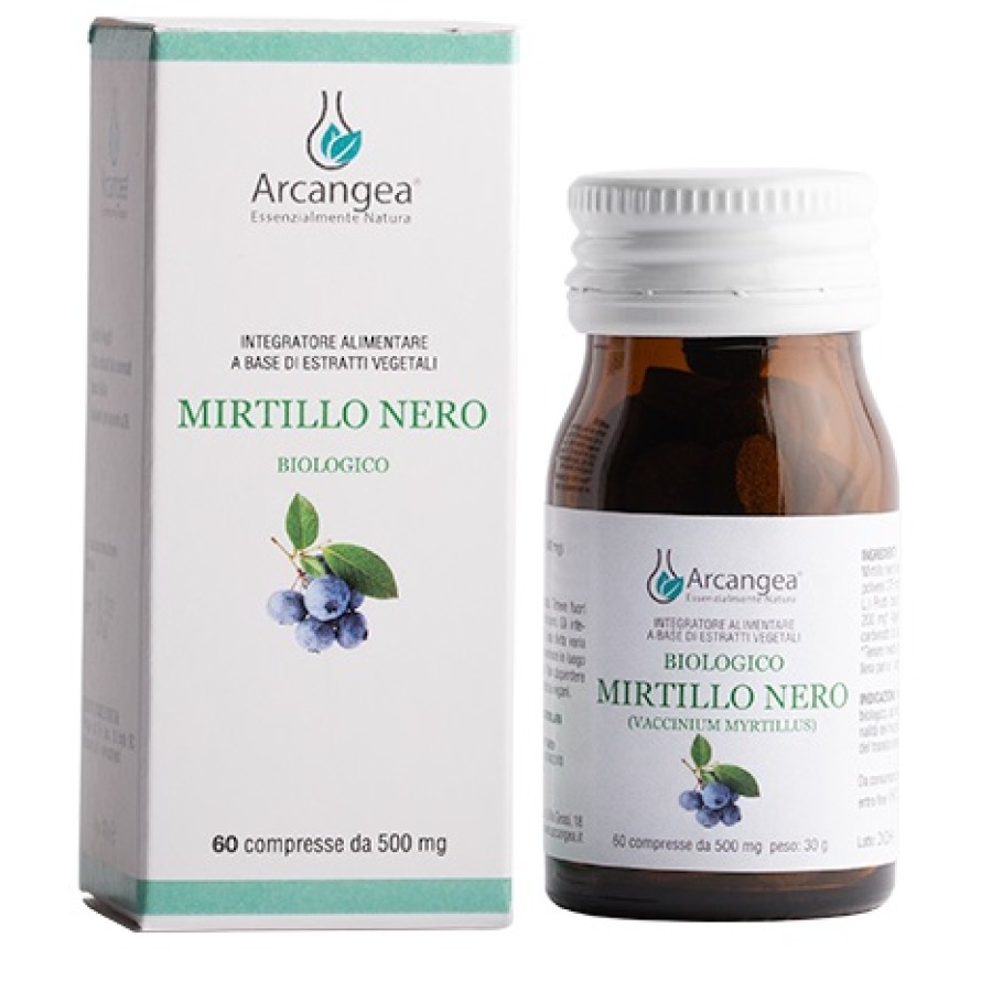 MIRTILLO NERO BIOLOGICO 60 COMPRESSE MIRTILLO NERO BIOLOGICO 60 COMPRESSE