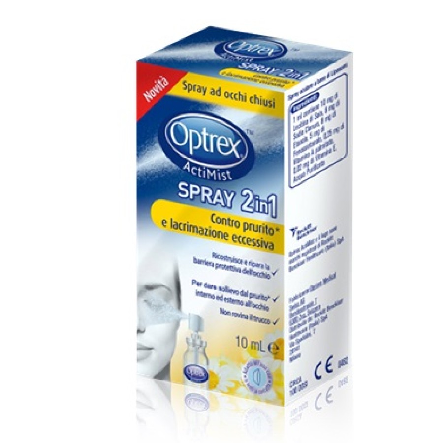 SPRAY OCULARE OPTREX ACTIMIST 2 IN 1 CONTRO IL PRURITO 1 PEZZO SPRAY OCULARE OPTREX ACTIMIST 2 IN 1 CONTRO IL PRURITO 1 PEZZO