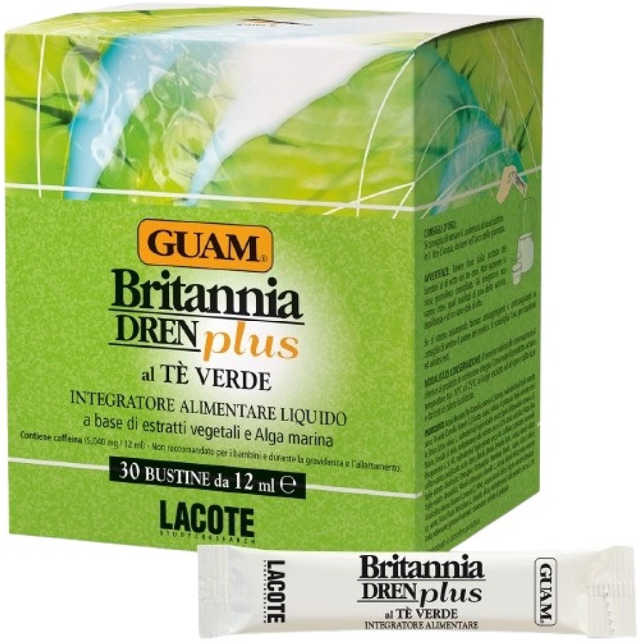 GUAM BRITANNIA DREN PLUS 30 BUSTINE DA 12 ML