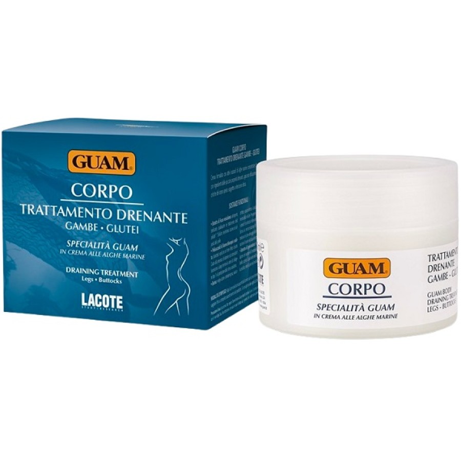 GUAM CREMA CORPO TRATTAMENTO DRENANTE GAMBE-GLUTEI 200 ML GUAM CREMA CORPO TRATTAMENTO DRENANTE GAMBE-GLUTEI 200 ML