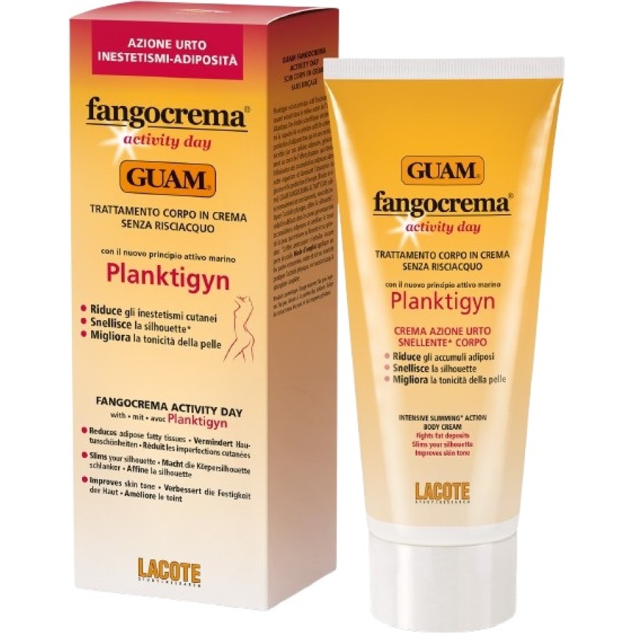 GUAM FANGOCREMA ACTIVITY DAY TRATTAMENTO CORPO CON PRINCIPIO ATTIVO PLANKTIGYN 200 ML