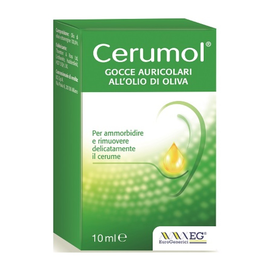 CERUMOL GOCCE AURICOLARI 10 ML CERUMOL GOCCE AURICOLARI 10 ML