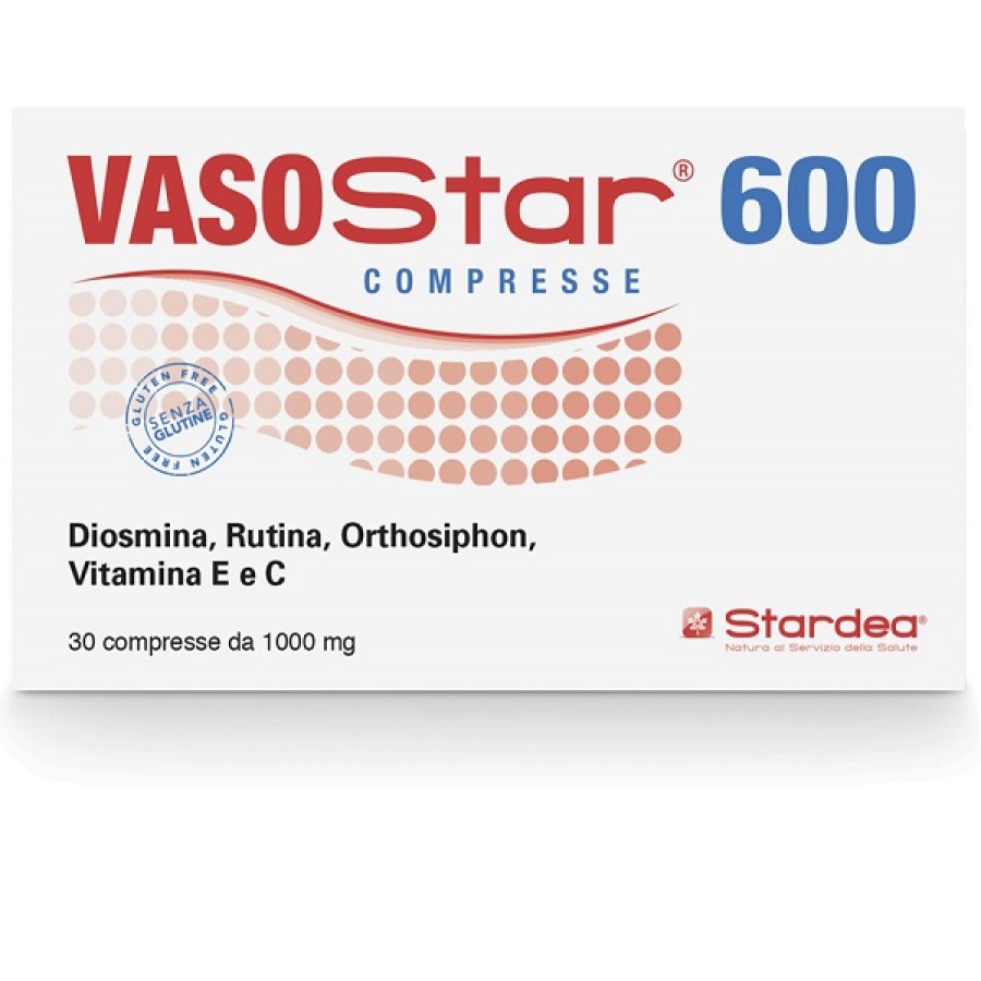 VASOSTAR 600 30 COMPRESSE 1.000 MG VASOSTAR 600 30 COMPRESSE 1.000 MG