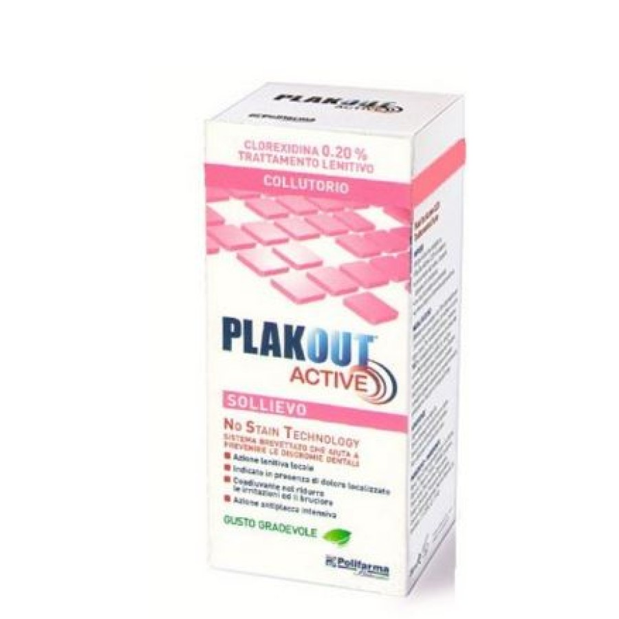 PLAKOUT ACTIVE SOLLIEVO 200 ML PLAKOUT ACTIVE SOLLIEVO 200 ML