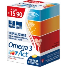 OMEGA 3 ACT 540MG + VITAMINA E 60 PERLE MINI