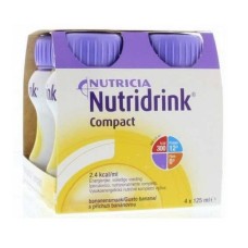 NUTRIDRINK COMPACT BANANA 4X125 ML