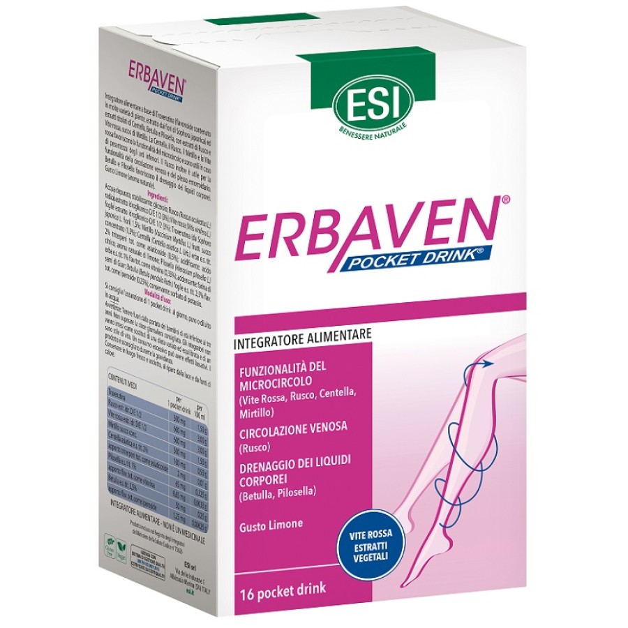 ESI ERBAVEN 16 POCKET DRINK 320 ML