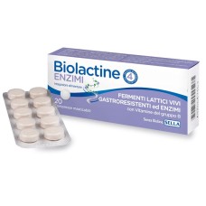 BIOLACTINE ENZIMI 20 COMPRESSE NUOVA FORMULA