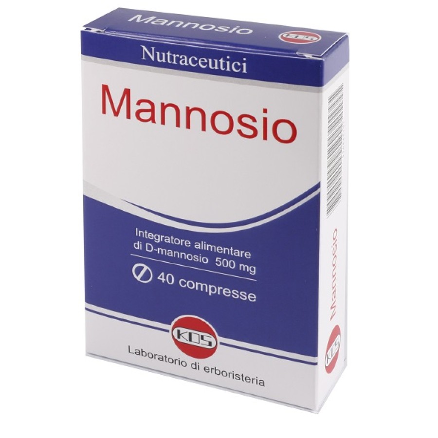 MANNOSIO 40 COMPRESSE 500 MG MANNOSIO 40 COMPRESSE 500 MG
