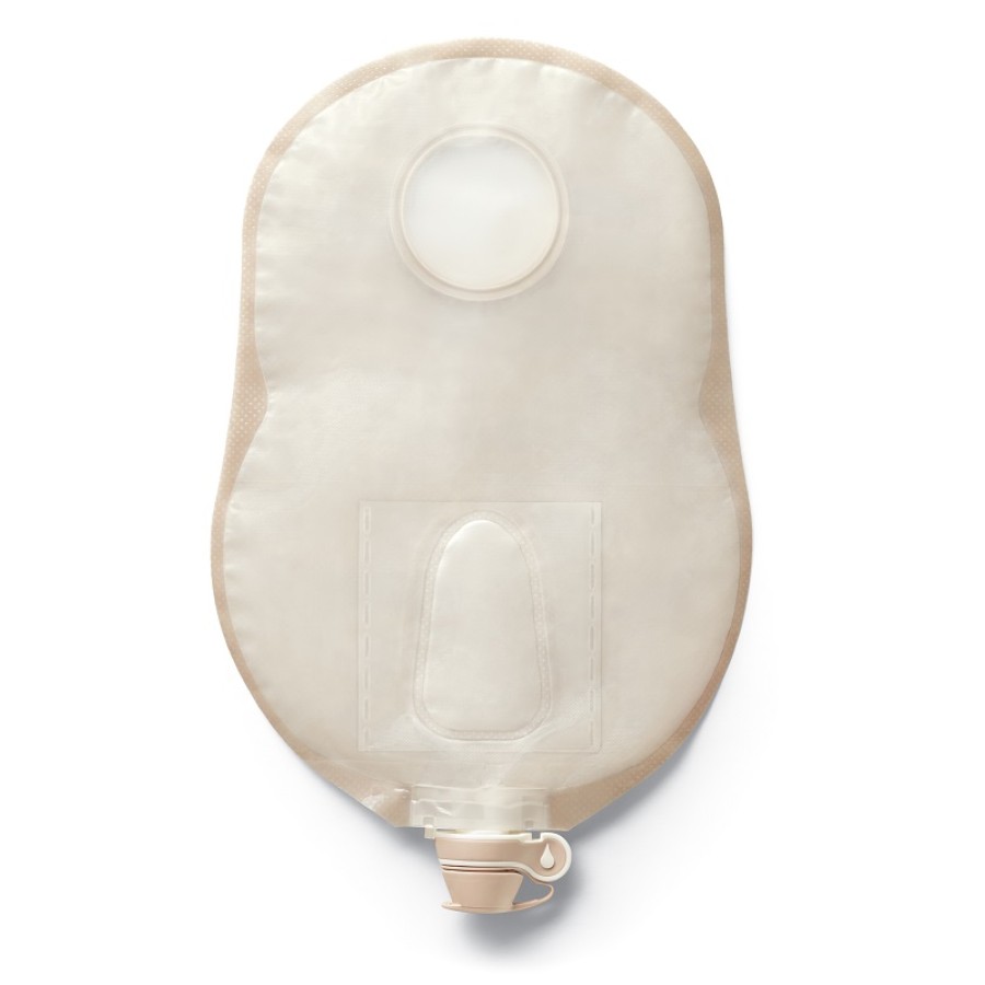 SACCA UROSTOMIA A DUE VIE OPACA 55 MM 10 PEZZI