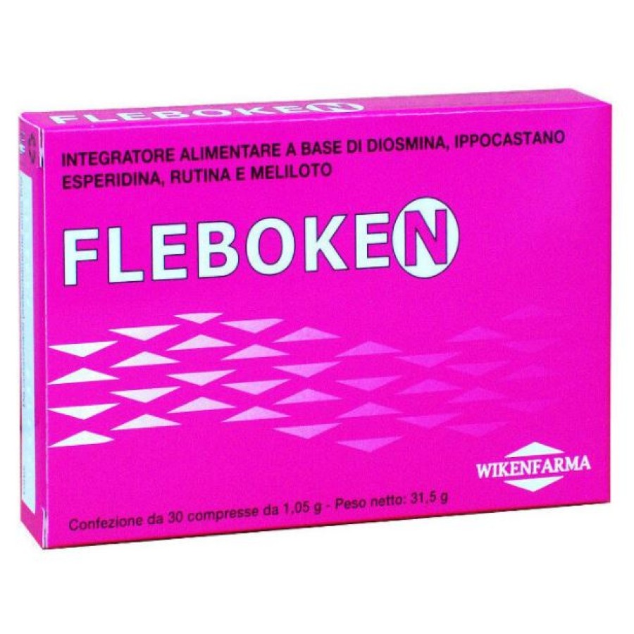 FLEBOKEN 30 COMPRESSE FLEBOKEN 30 COMPRESSE