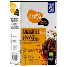 ZERO% GLUTINE TAGLIATELLE A NIDO DI GRANO SARACENO INTEGRALESENZA GLUTINE BIO 250 G