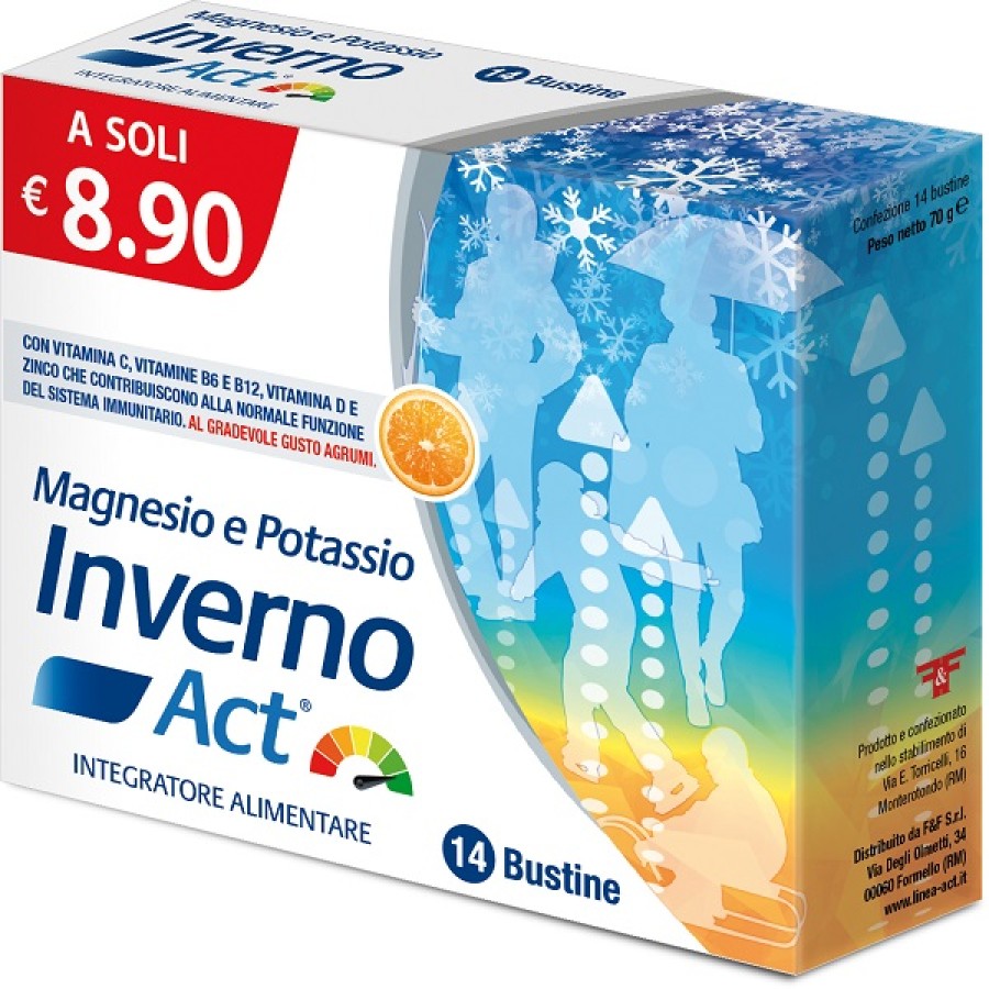MAGNESIO POTASSIO ACT INVERNO 14 BUSTINE 5 G