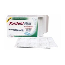 FORDENT PLUS 60 COMPRESSE CONCENTRATE PER DENTIERE E APPARECCHI ORTODONTICI
