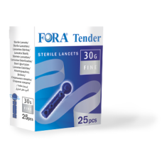 LANCETTE PUNGIDITO MICROFINE 30 GAUGE 25 PEZZI