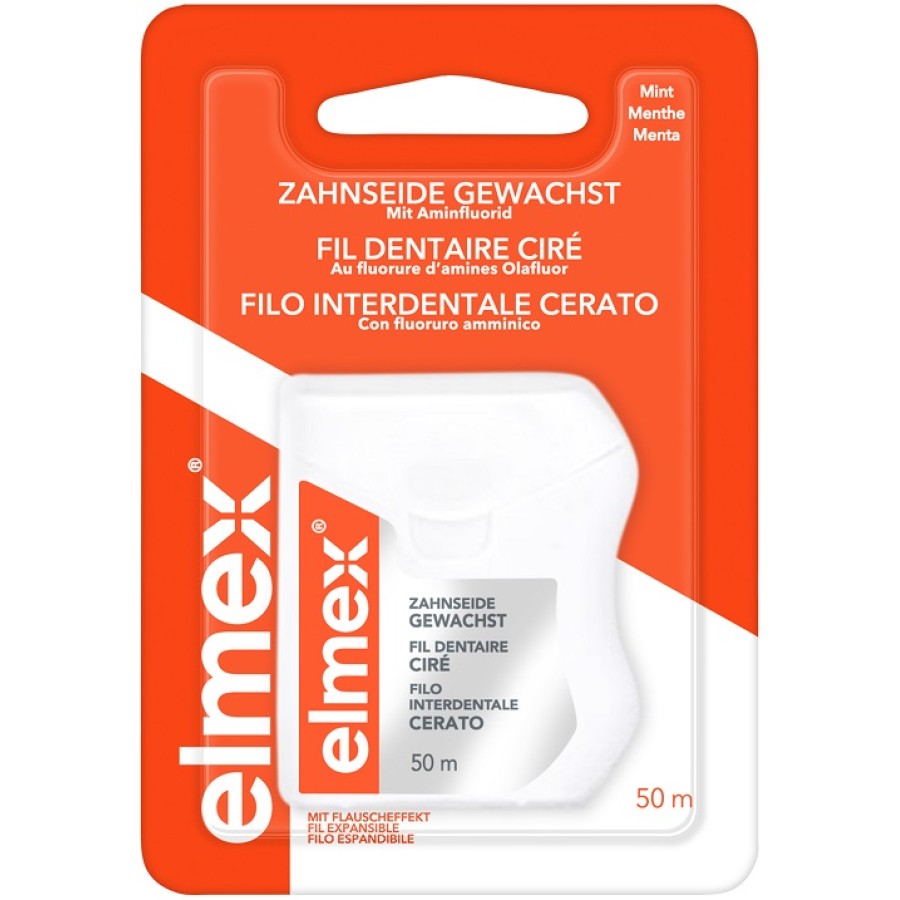 ELMEX FILO INTERDENTALE CERATO 50 METRI ELMEX FILO INTERDENTALE CERATO 50 METRI