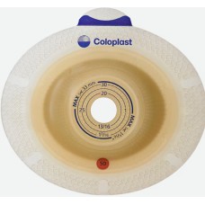 PLACCA PER UROSTOMIA SISTEMA A 2 PEZZI SENSURA XPRO CONVEX LIGHT FORO RITAGLIABILE 15-33MM FLANGIA 50MM 5 PEZZI