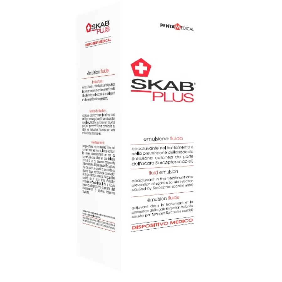 SKAB PLUS EMULSIONE FLUIDA 150 ML COADIUVANTE SCABBIA SKAB PLUS EMULSIONE FLUIDA 150 ML COADIUVANTE SCABBIA