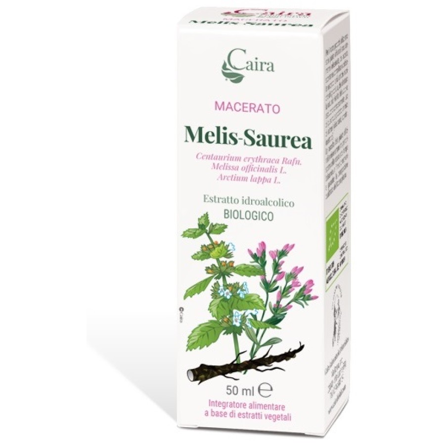 CAIRA MELIS-SAUREA MACERATO IDROALCOLICO GOCCE 50 ML CAIRA MELIS-SAUREA MACERATO IDROALCOLICO GOCCE 50 ML