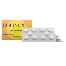 COLINOX 40 COMPRESSE MASTICABILI GASTROFUNZIONALI 56 G COLINOX 40 COMPRESSE MASTICABILI GASTROFUNZIONALI 56 G