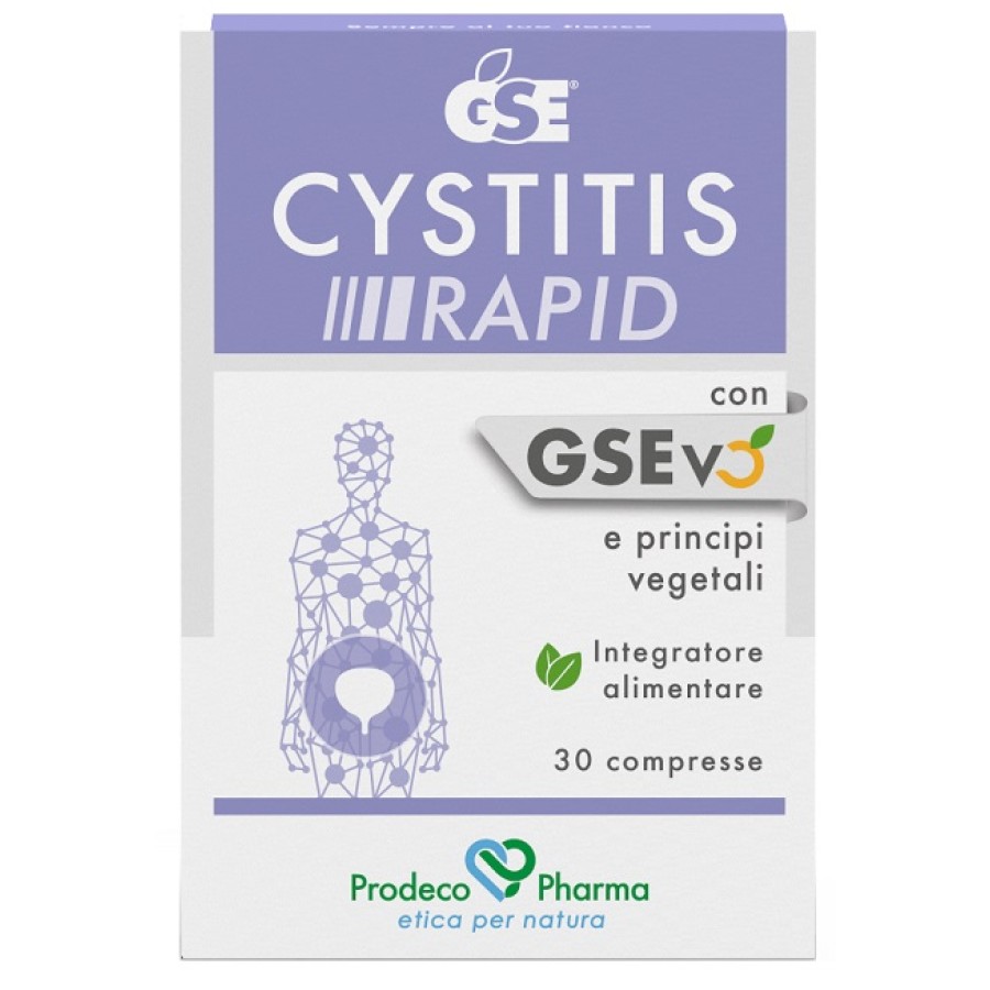 GSE CYSTITIS RAPID 30 COMPRESSE GSE CYSTITIS RAPID 30 COMPRESSE