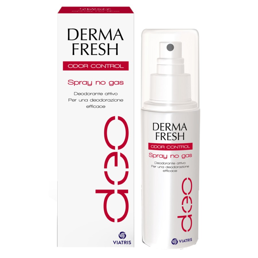 DERMAFRESH ODOR CONTROL SPRAY NO GAS DEODORANTE 100 ML