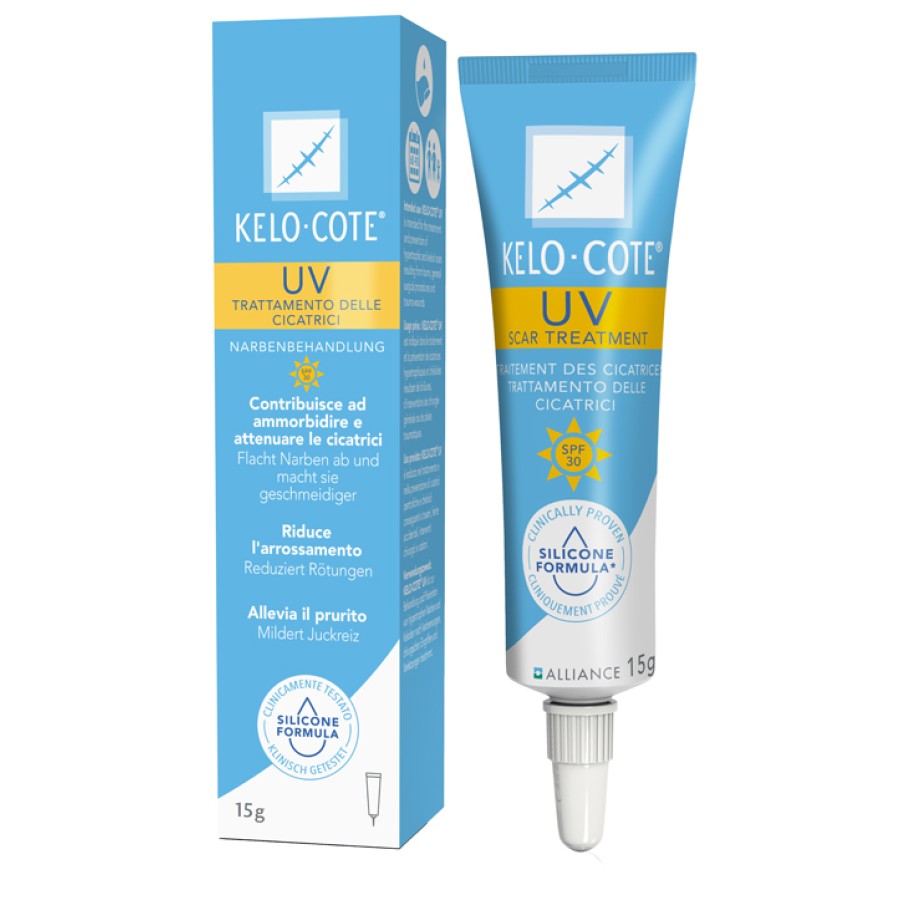GEL CICATRICI KELO COTE UV SPF30 15 G GEL CICATRICI KELO COTE UV SPF30 15 G