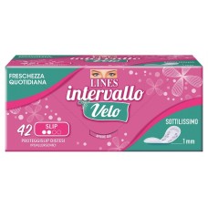 LINES INTERVALLO VELO SLIP 42 PEZZI COUPON
