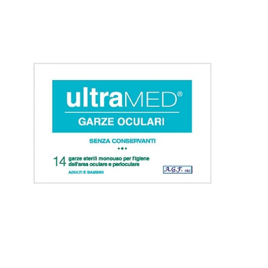 GARZA OCULARE ULTRAMED 14 PEZZI