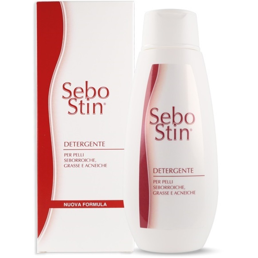 SEBO STIN DETERGENTE PER PELLI GRASSE ACNEICHE E SEBORROICHE 200 ML SEBO STIN DETERGENTE PER PELLI GRASSE ACNEICHE E SEBORROICHE 200 ML