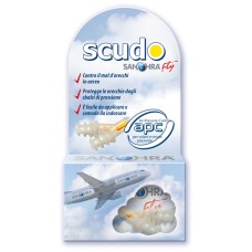 FILTRO AURICOLARE EARPLUG SCUDO FLY ADULTI SANOHRA 2 PEZZI