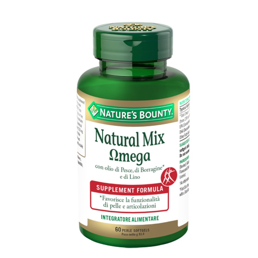 NATURAL MIX OMEGA 60 PERLE NATURAL MIX OMEGA 60 PERLE