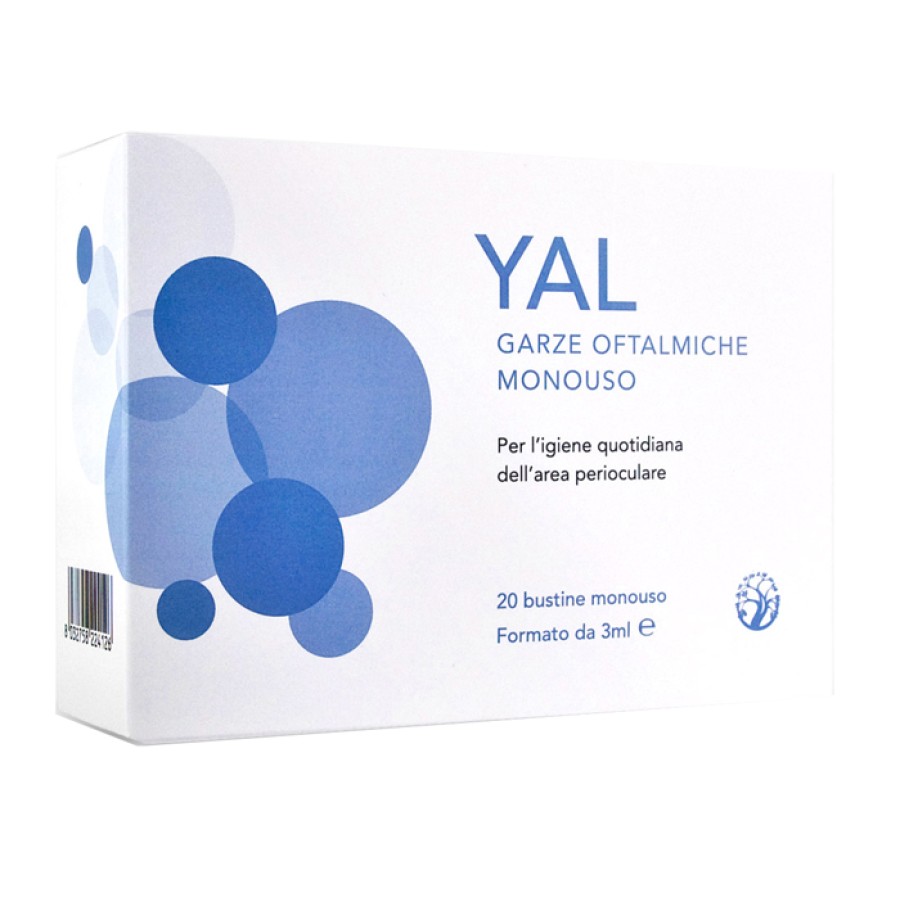 SALVIETTINE OCULARI YAL 20 PEZZI SALVIETTINE OCULARI YAL 20 PEZZI
