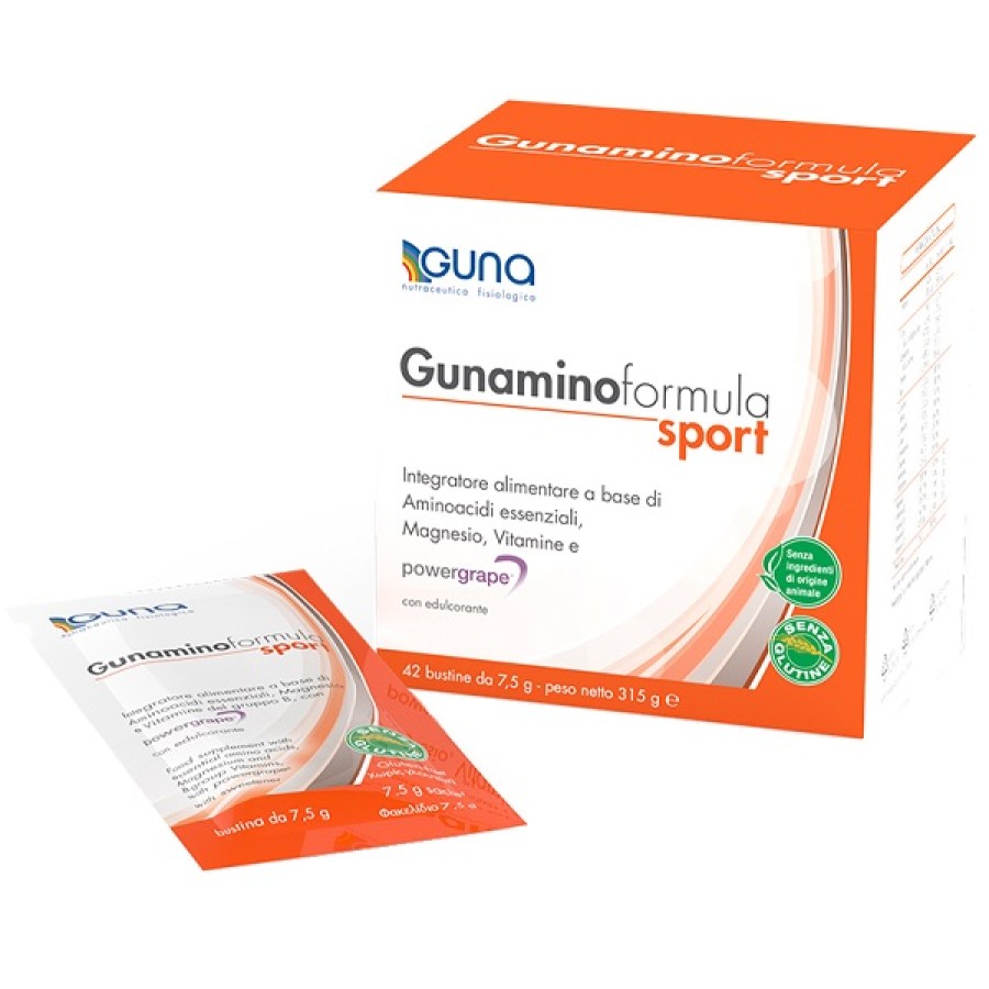 GUNAMINO FORMULA SPORT 42 BUSTE 315 G