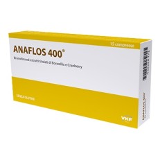 ANAFLOS 400 15 COMPRESSE 400 MG