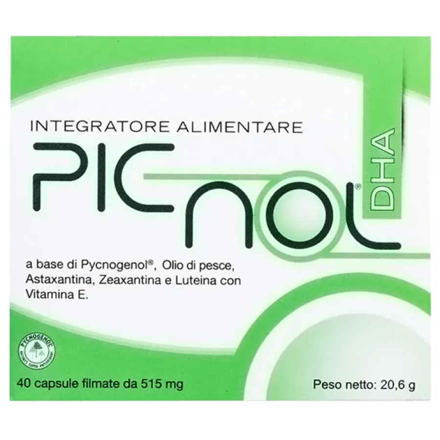 PICNOL DHA 40 CAPSULE 21,11 G PICNOL DHA 40 CAPSULE 21,11 G