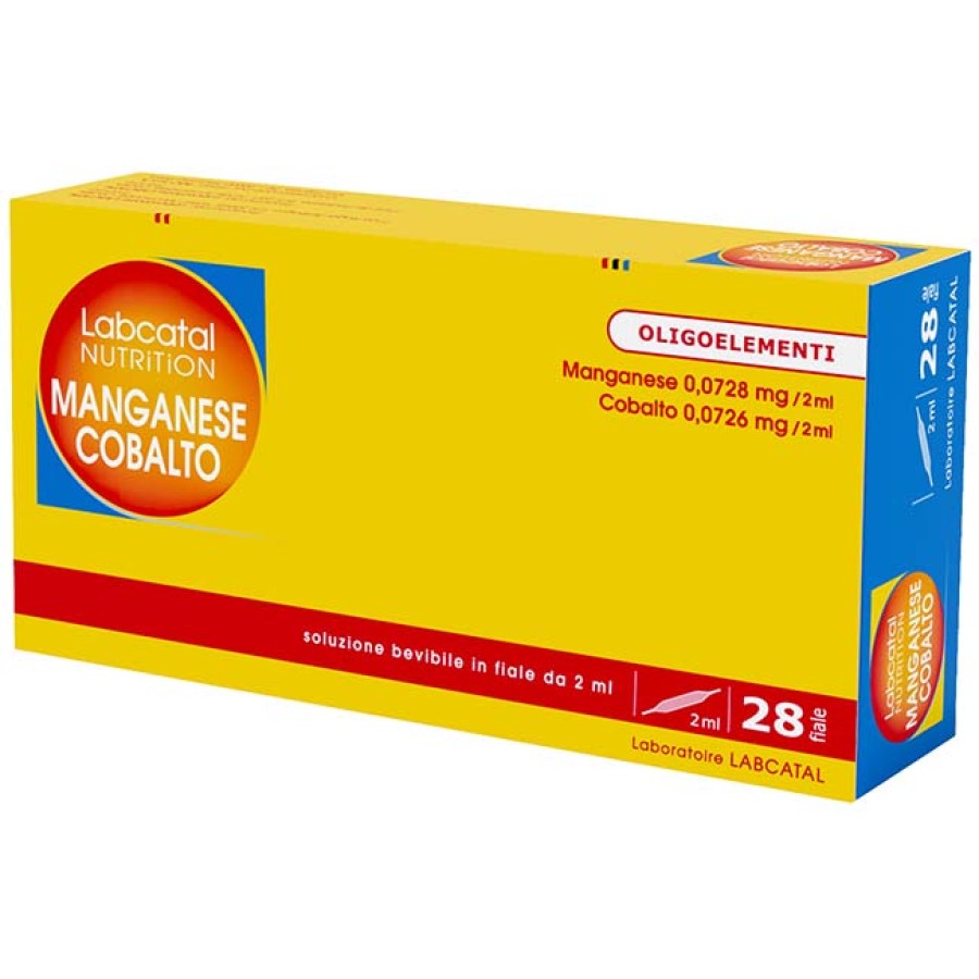 LABCATAL NUTRITION MANGANESE/COBALTO 28 FIALE 2 ML