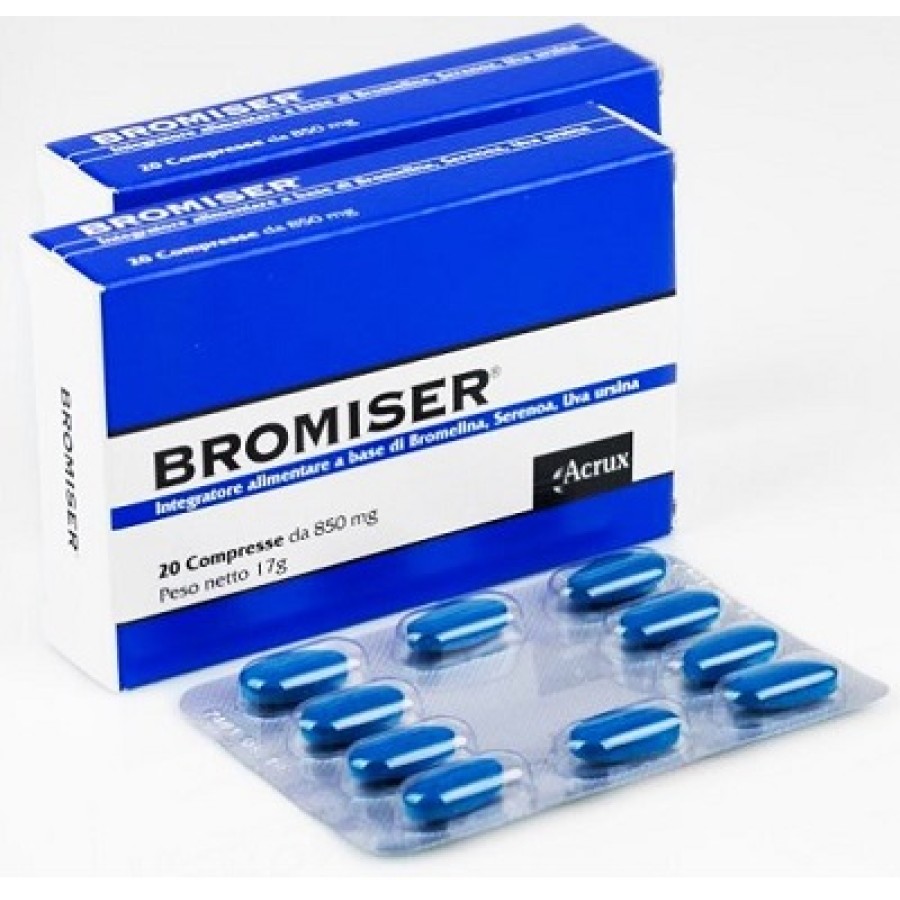 BROMISER 20 COMPRESSE 850 MG