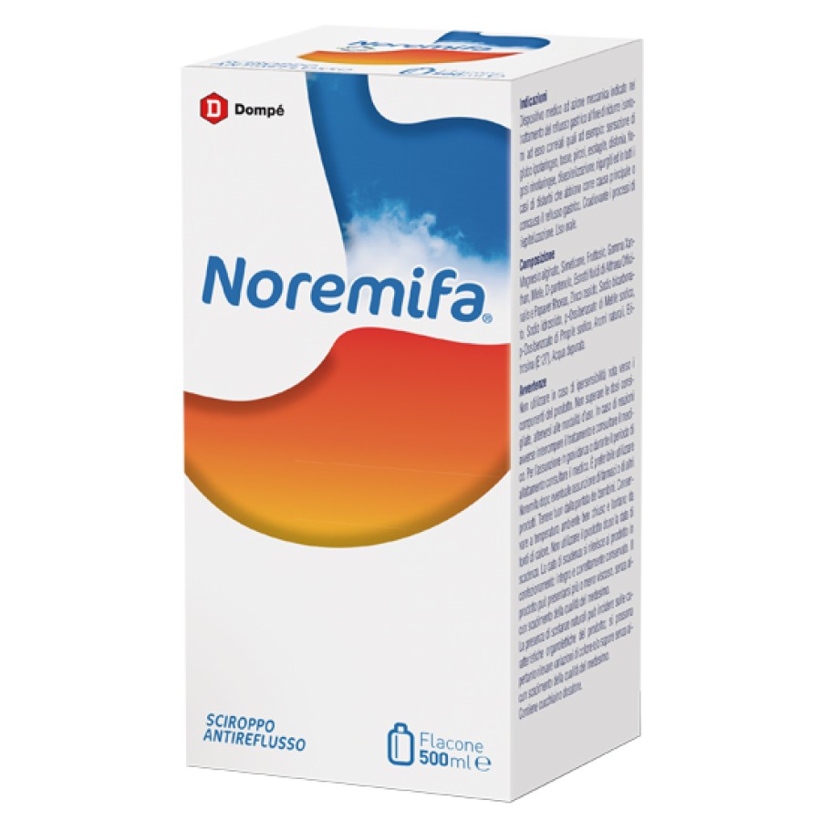 NOREMIFA SCIROPPO ANTIREFLUSSO 500 ML NOREMIFA SCIROPPO ANTIREFLUSSO 500 ML
