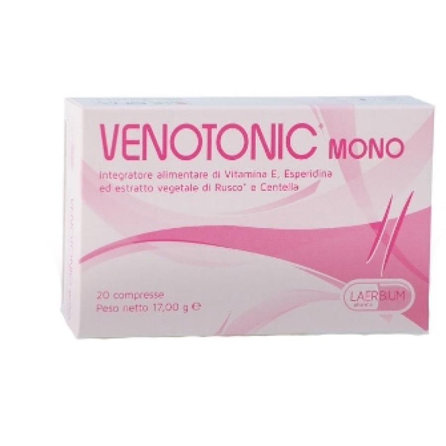 VENOTONIC MONO 20 COMPRESSE 850 MG VENOTONIC MONO 20 COMPRESSE 850 MG