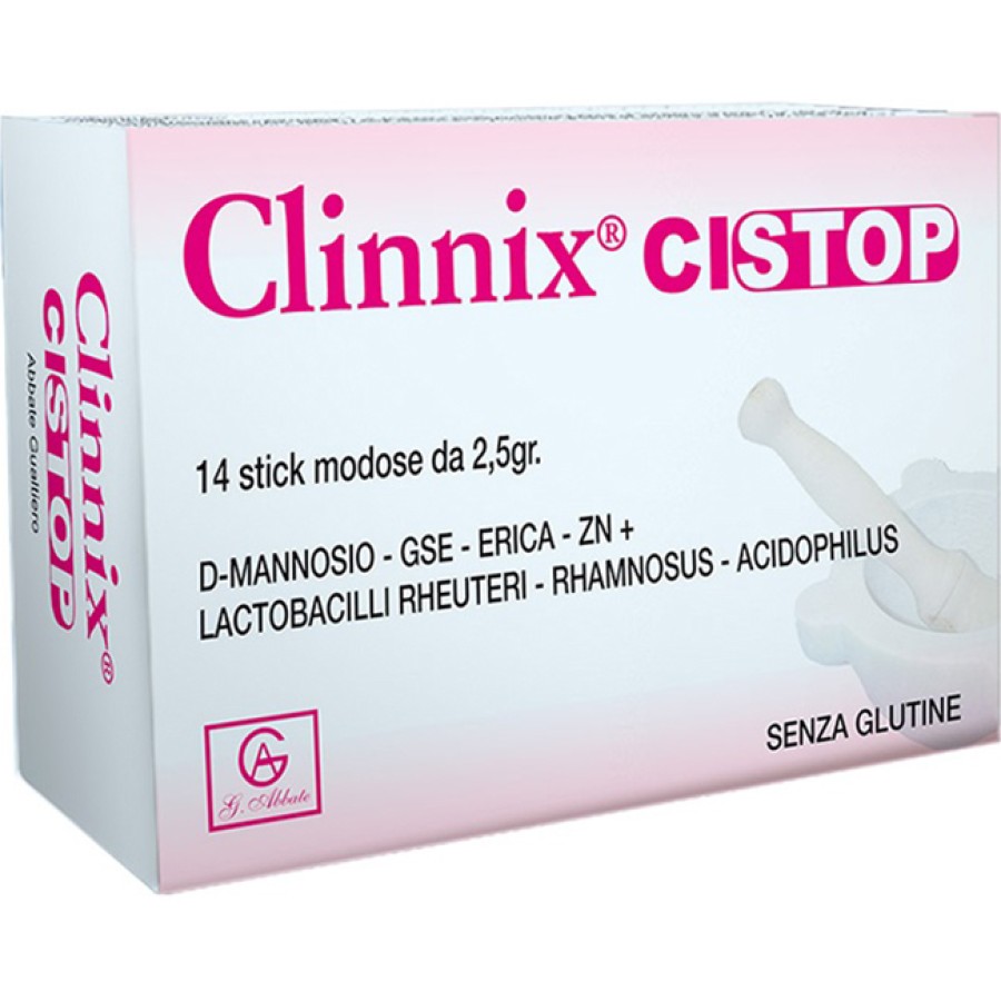 CLINNER CISTOP 14 BUSTINE STICK PACK MONODOSE ASTUCCIO 35 G CLINNER CISTOP 14 BUSTINE STICK PACK MONODOSE ASTUCCIO 35 G